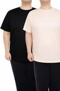 Büyük Beden Erkek Tişört %100 Pamuk – Rahat Kalıp, Yumuşak Doku (2xL–7XL) 2'li Paket