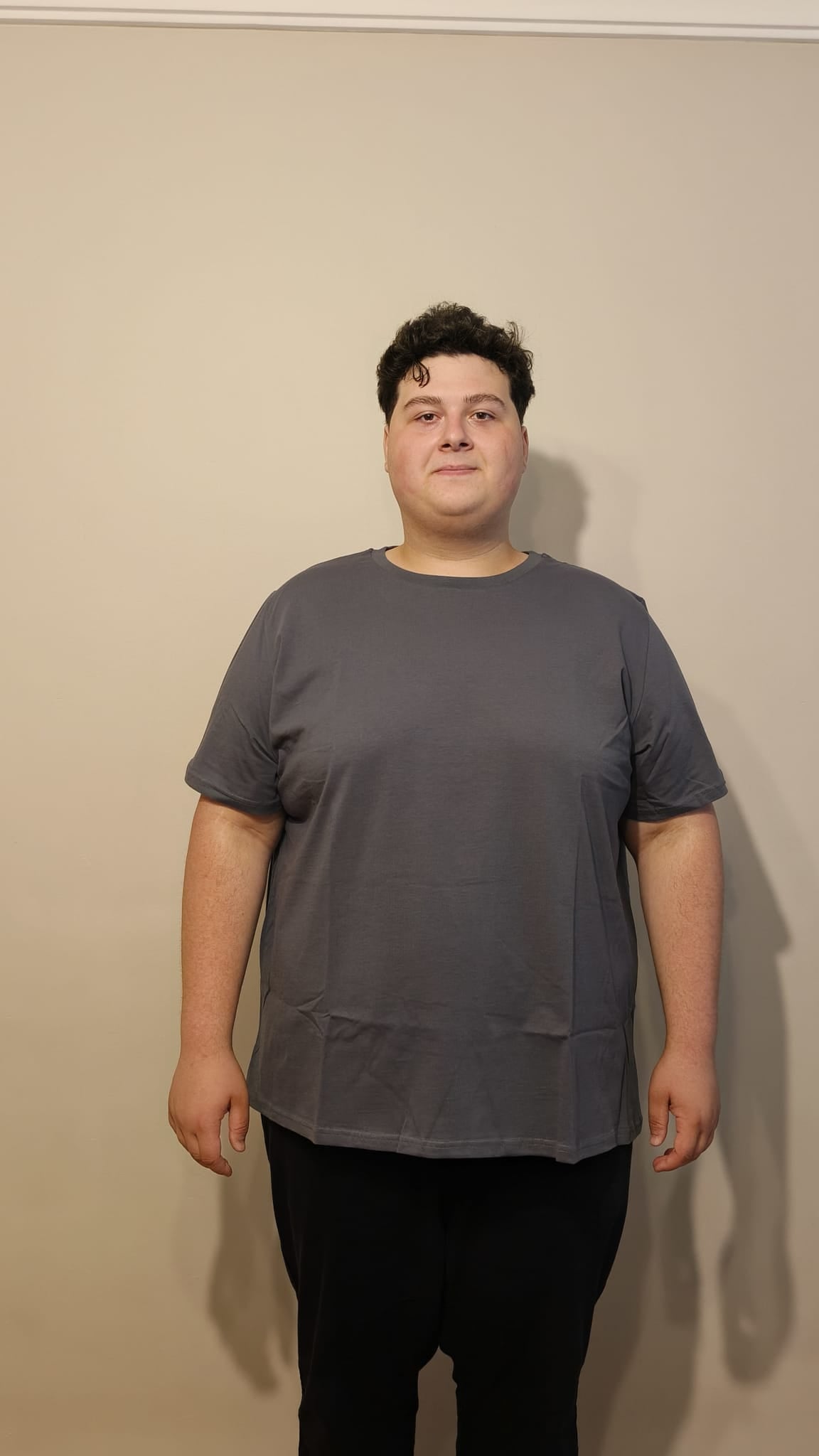 Büyük Beden Erkek Tişört %100 Pamuk – Rahat Kalıp, Yumuşak Doku (2xL–7XL) 2'li Paket
