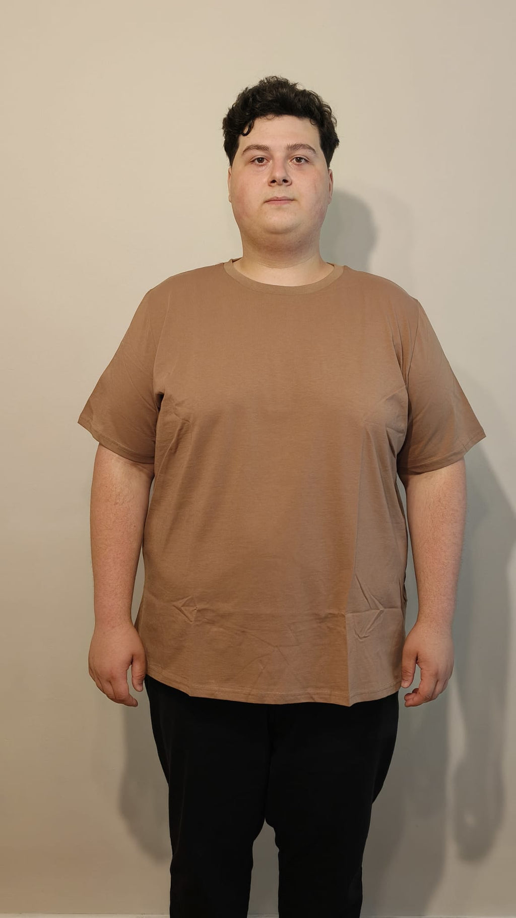 Büyük Beden Erkek Tişört %100 Pamuk – Rahat Kalıp, Yumuşak Doku (2xL–6XL) 2'li Paket