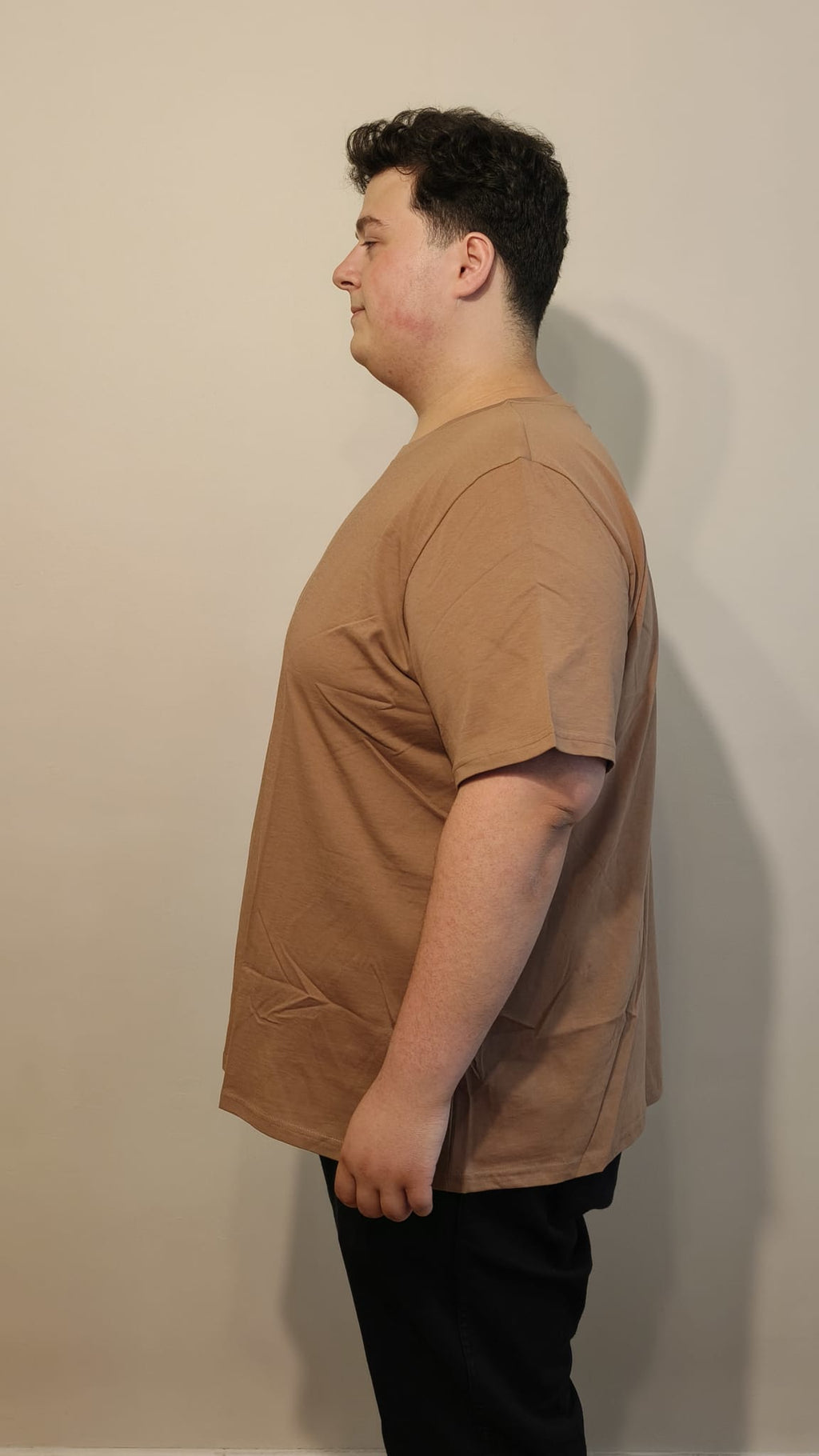 Büyük Beden Erkek Tişört %100 Pamuk – Rahat Kalıp, Yumuşak Doku (2xL–6XL) 2'li Paket